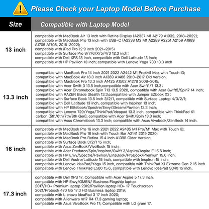 360 Protective Laptop Bag 15.6 Inch, Computer Bag Compatible with Macbook Air 15 Inch/Pro 16 Inch, 15-16 Inch Hp,Dell,Lenovo,Notebook, Laptop Carrying Case with Strap&Handle&Belt, Airy Blue