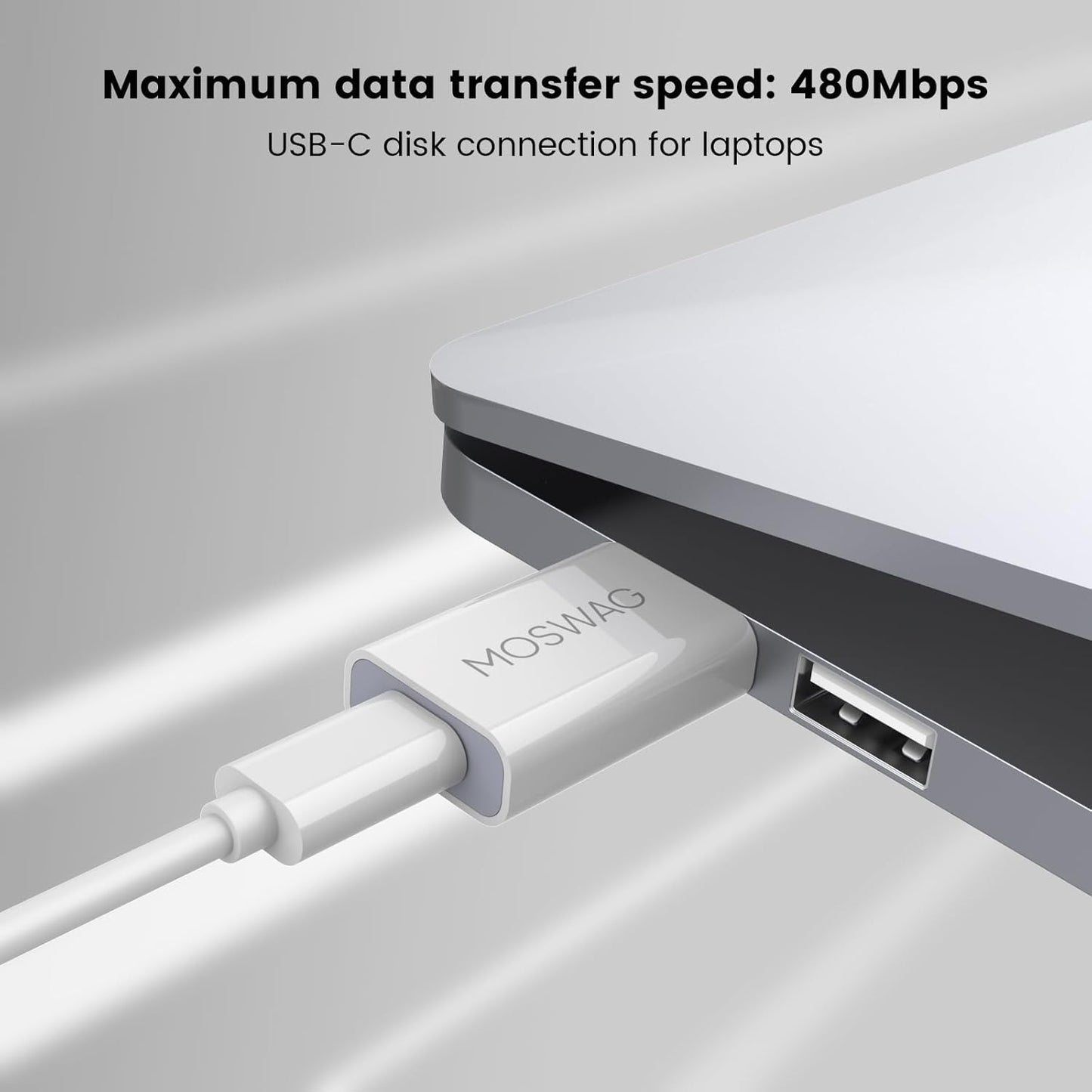 3 Packs USB C Adapter USB C to USB Adapter USB Male to Type C Female Adapter Compatible with Apple Magsafe Charger,Imac,Macbook Pro,Macbook,Laptops,Pc,Computers and More